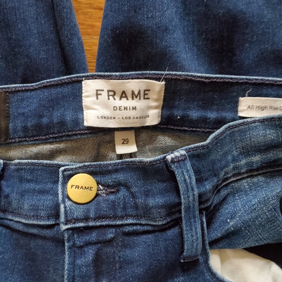 Frame Denim Ali High Rise Cigarette 29 - Picture 3 of 4